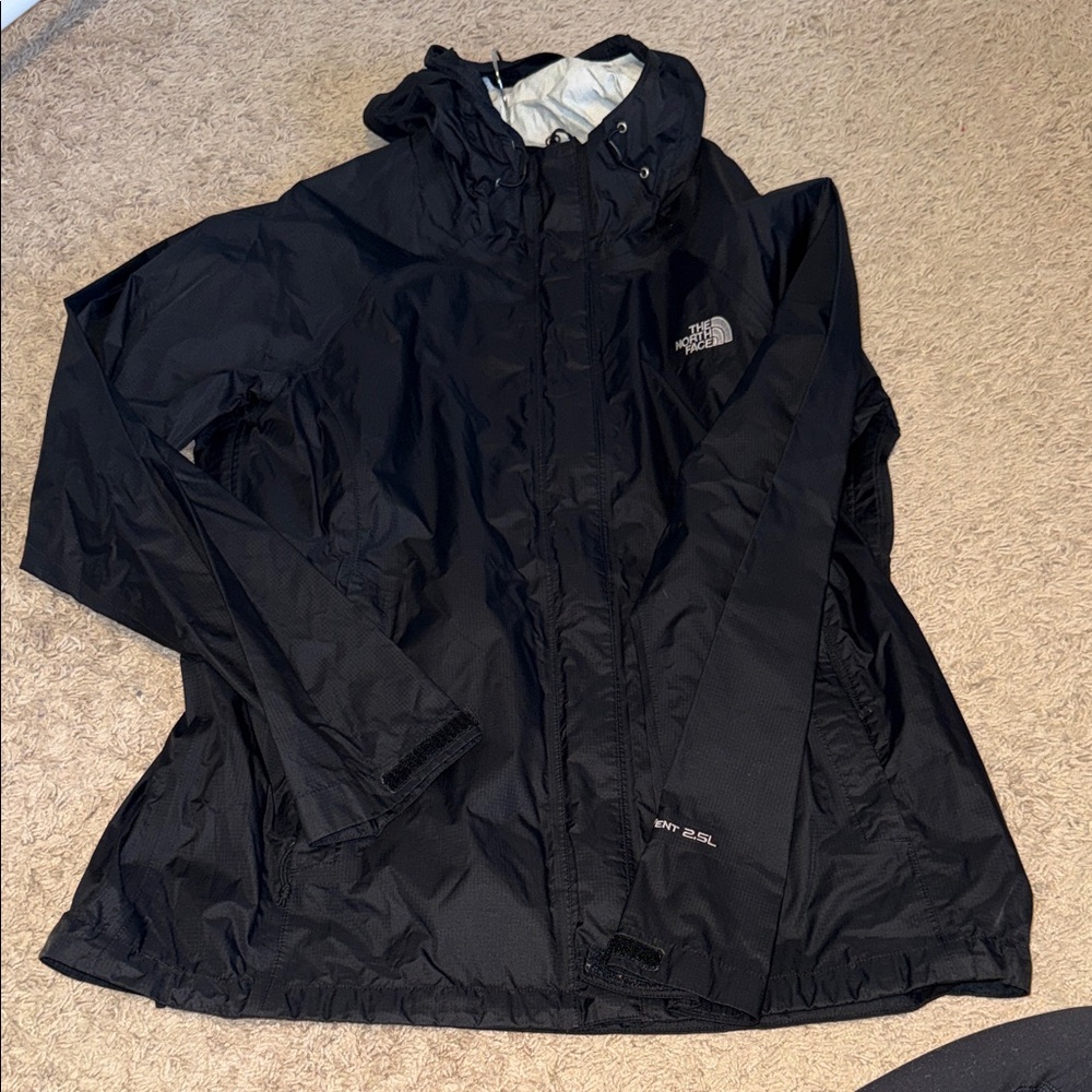 The North Face Women's Black Rain Jacket